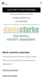 Mobile Screenshot of davisclarke.com